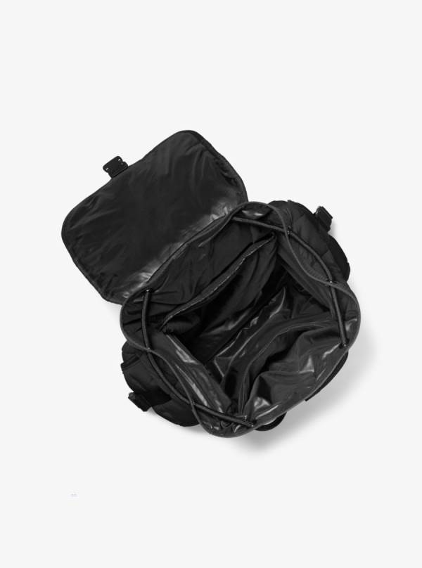 Damske Batohy Michael Kors Brooklyn Quilted Recycled Polyester Čierne - Kabelky Michael Kors Slevy | WBLGK-3057